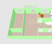 2-комн, 44кв м, этаж 3/5 ул Советская, 79